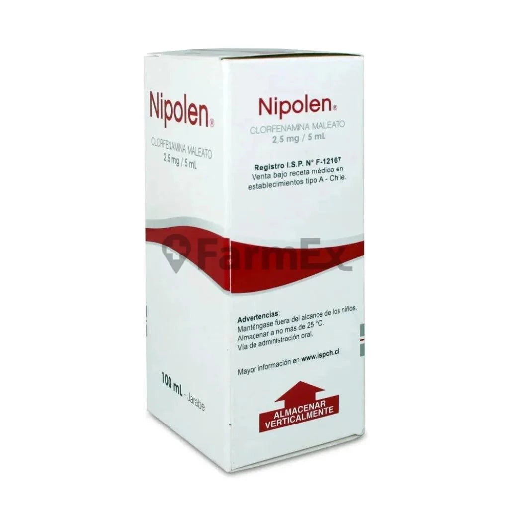 Nipolen Jarabe 2,5 mg / 5 mL x 100 mL MINTLAB
